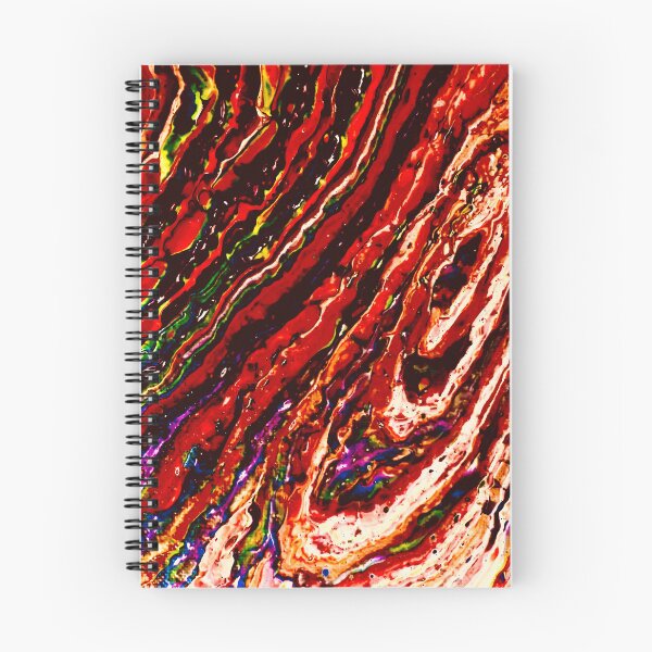 Item preview, Red tornado fluid art designed and sold by baksuart.