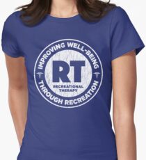 Therapeutic Recreational Therapist Gifts For RT Month Women's Fitted T-Shirt