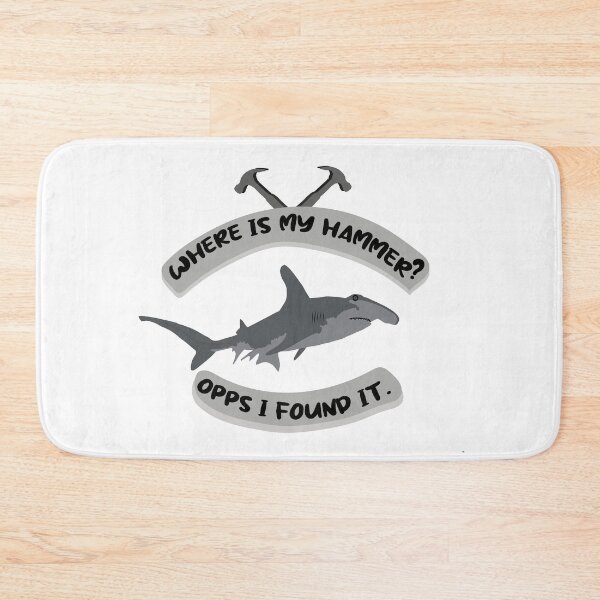 Item preview, Forgetful Hammerhead Shark designed and sold by levrek.