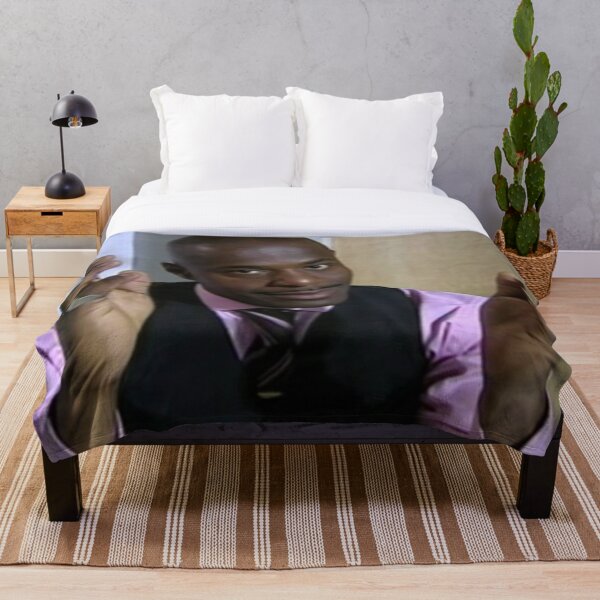 Alan Johnson Peep Show Throw Blanket