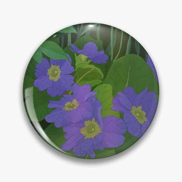 Item preview, Primrose Flowers in a Forest designed and sold by Perunika305.