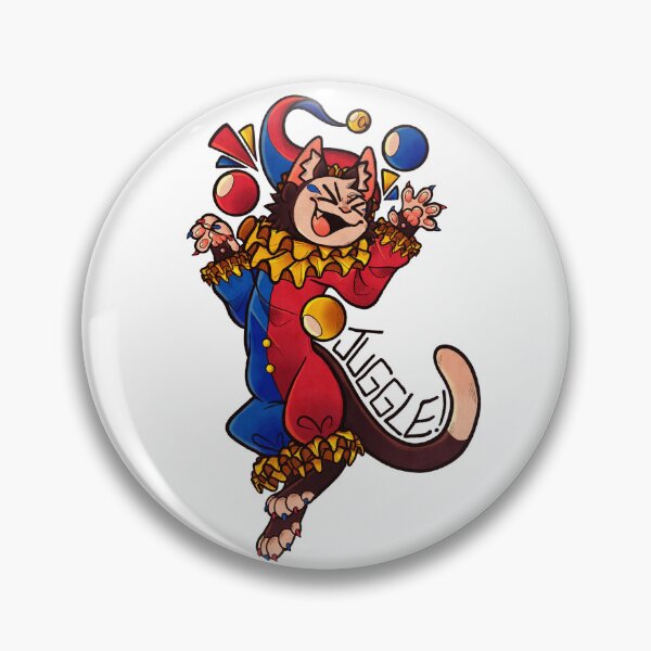 Item preview, The Circus Cat, Juggling! designed and sold by ItsBasilChime.