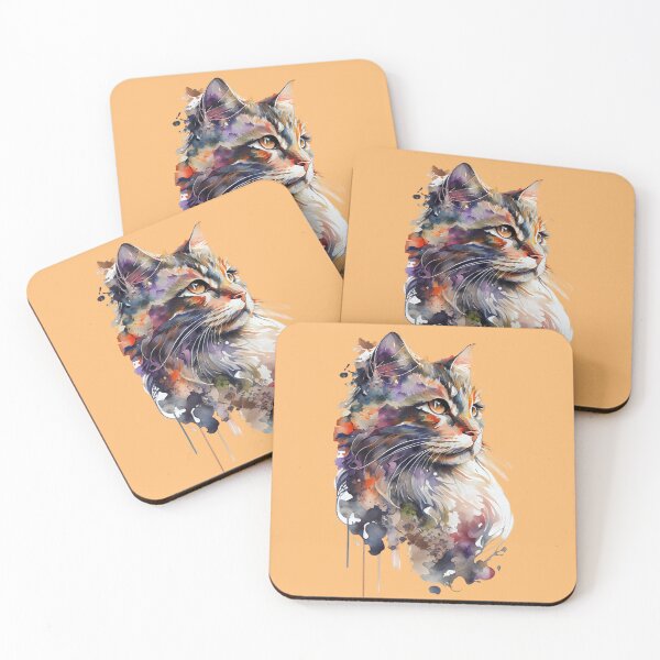 Artikelvorschau, Colorful cat T2 entworfen und verkauft von Cadengo.