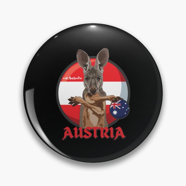Item preview, Austria Not Australia Funny Kangaroo designed and sold by GrumpyFella.