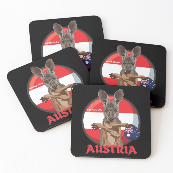 Item preview, Austria Not Australia Funny Kangaroo designed and sold by GrumpyFella.