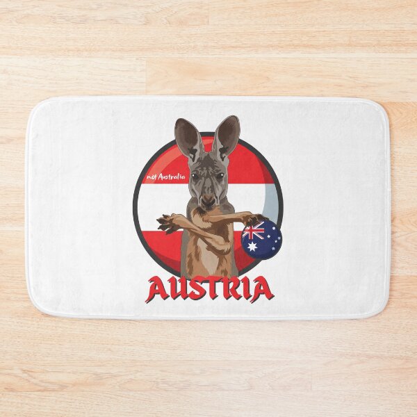 Item preview, Austria Not Australia Funny Kangaroo designed and sold by GrumpyFella.