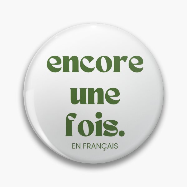 Item preview, Encore une fois in French designed and sold by Voici.