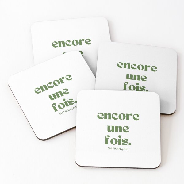 Item preview, Encore une fois in French designed and sold by Voici.