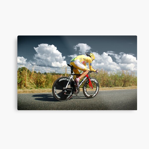 CARLOS SASTRE, 2008 TOUR DE FRANCE CHAMPION Metal Print