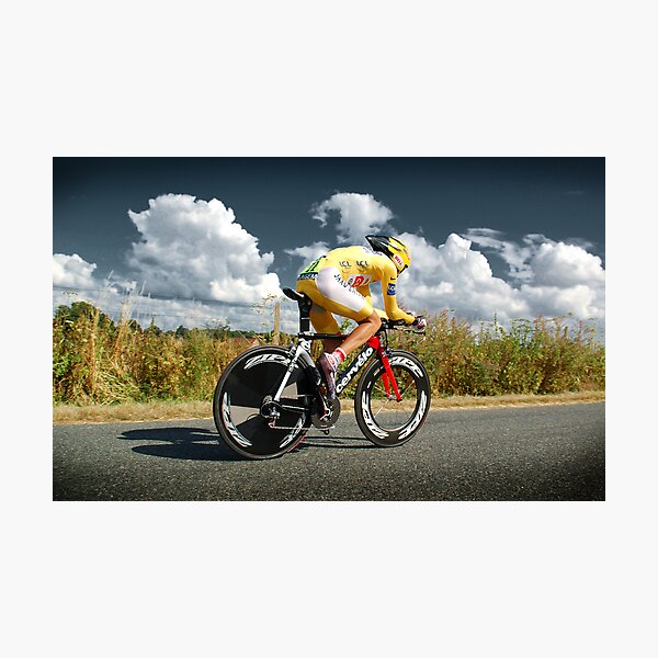 CARLOS SASTRE, 2008 TOUR DE FRANCE CHAMPION Photographic Print