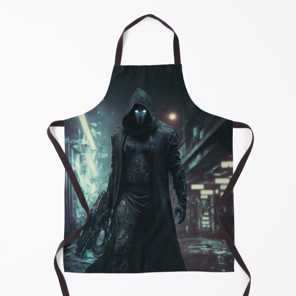 Item preview, Concept Art-A Cyberpunk Reaper designed and sold by letsgetinspired.