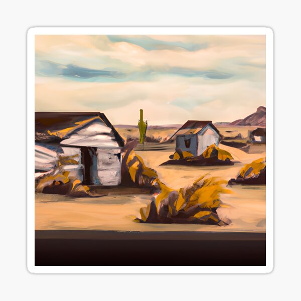 Item preview, Painted Ghost Town designed and sold by deecdee.