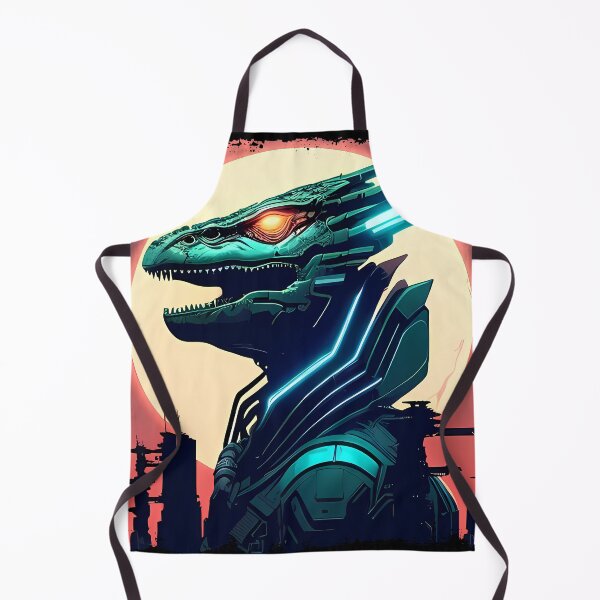 Item preview, Sobek Egyptian Crocodile God Cyberpunk Sticker Design: Merge Ancient Mythology with Futuristic Tech! designed and sold by Mytho Merch.