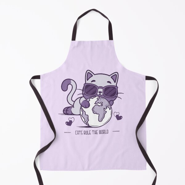 Item preview, Cats rule the world - funny cat quotes designed and sold by VichallanStudio.