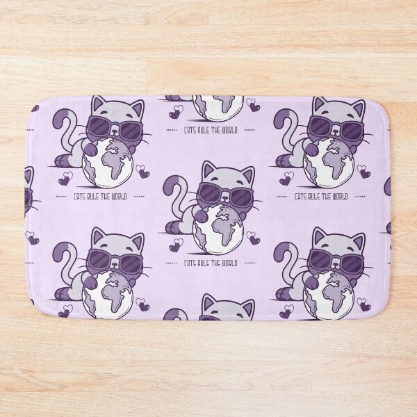 Item preview, Cats rule the world - funny cat quotes designed and sold by VichallanStudio.