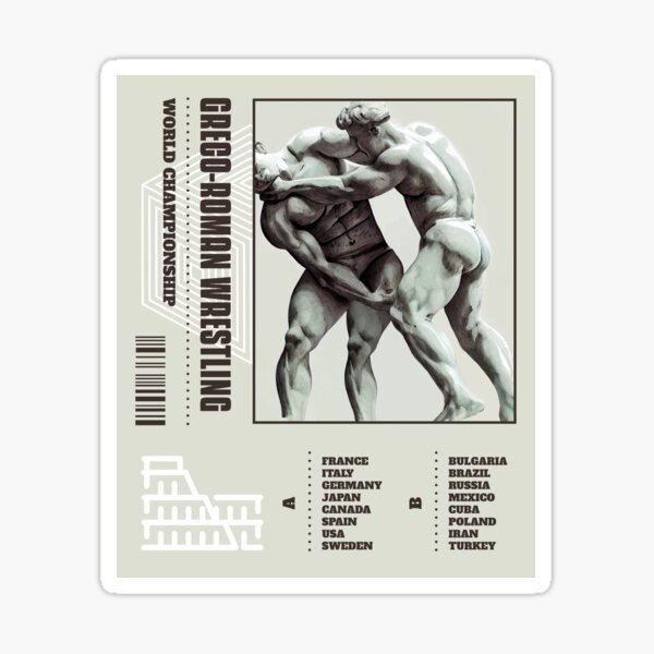 Item preview, Greco Roman Wrestling World Championship designed and sold by Tiptopteess.