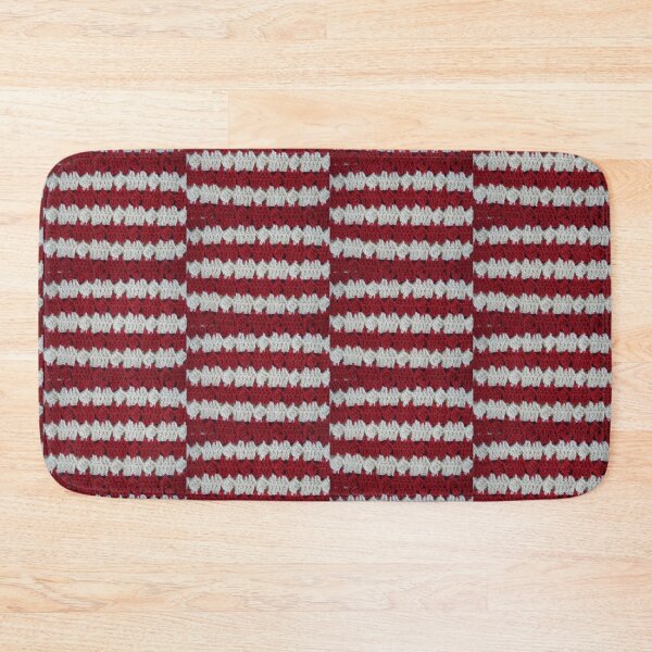 Item preview, crochet pattern red white // designed and sold by Lillrose.