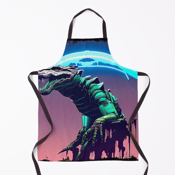 Item preview, Sobek Egyptian Crocodile God Cyberpunk Sticker Design: Merge Ancient Mythology with Futuristic Tech! designed and sold by Mytho Merch.