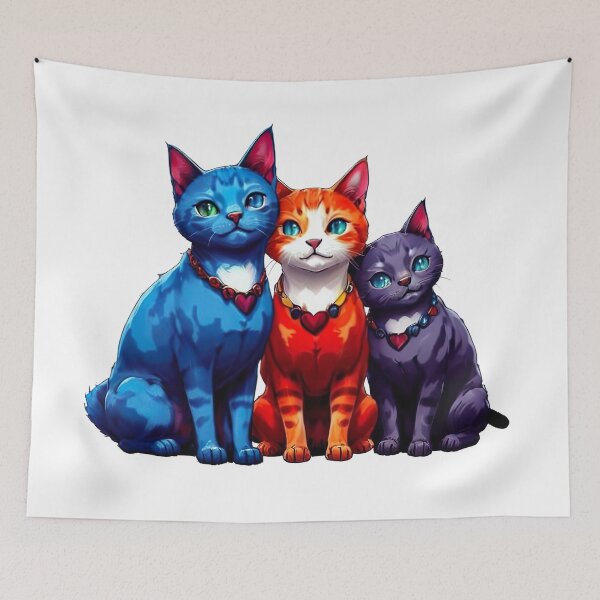 Item preview, Polyamory Animal, Polyamory Cats Cute Design designed and sold by Ricardo Gutierrez.