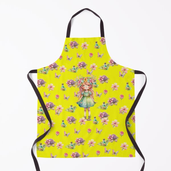 Item preview, SPRING FAIRY ON YELLOW designed and sold by ORIGENcreate.