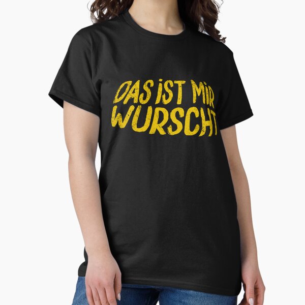 Item preview, Das ist mir Wurscht Don't Care designed and sold by MintaApparel.