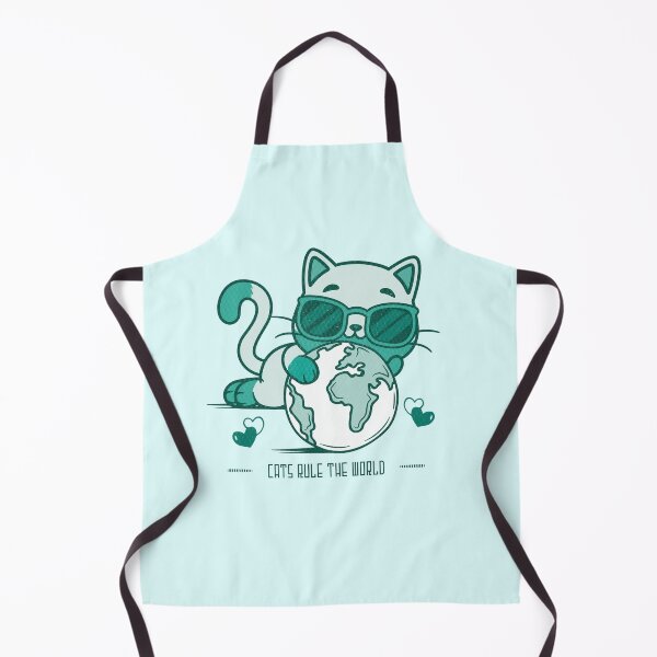 Item preview, Cats rule the world - funny cat quotes designed and sold by VichallanStudio.