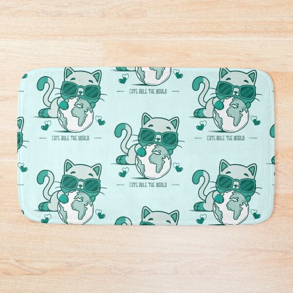 Item preview, Cats rule the world - funny cat quotes designed and sold by VichallanStudio.
