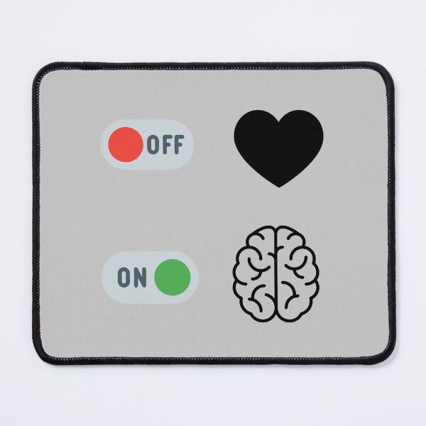 Item preview, Heart and brain,on and off designed and sold by fattim3.