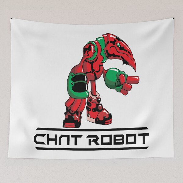 Item preview, Robobot "Off to Mars" / Red / Chat Robot designed and sold by ProjectX23.