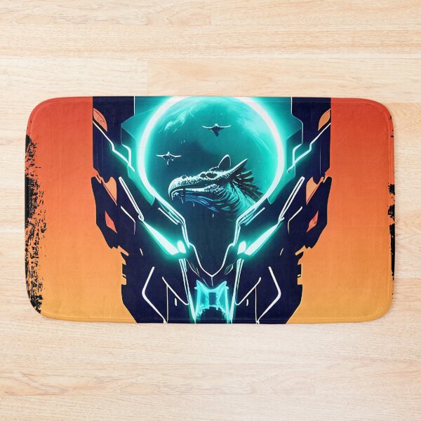 Item preview, Sobek Egyptian Crocodile God Cyberpunk Sticker Design: Merge Ancient Mythology with Futuristic Tech! designed and sold by Mytho Merch.