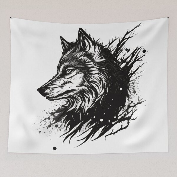 Item preview, Vector Wolf  designed and sold by Sintivastore.