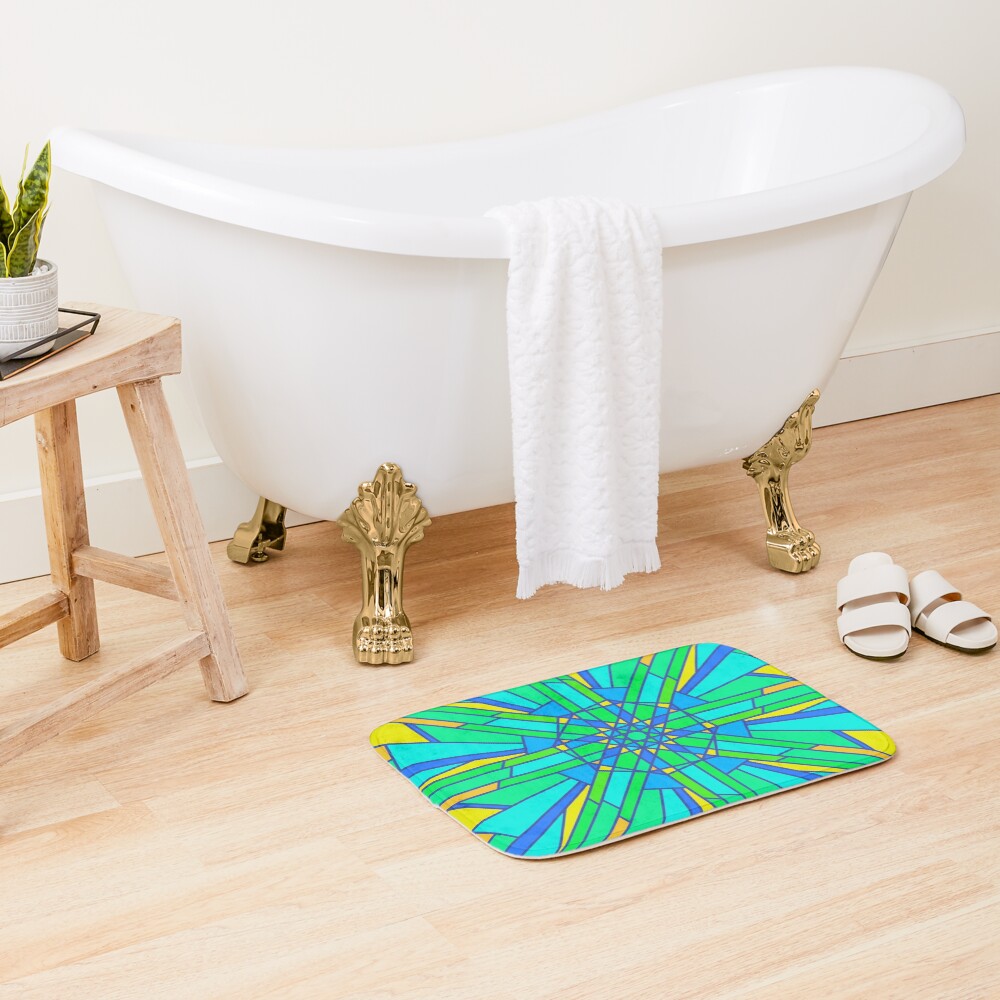 Item preview, Bath Mat designed and sold by ScienceHeartCo.
