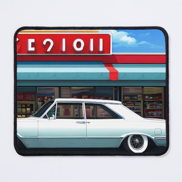 Item preview, Skyblue 90s Retro Car Art, Automotive Decor, Vintage Car designed and sold by theretropitstop.