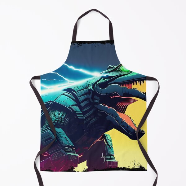 Item preview, Sobek Egyptian Crocodile God Cyberpunk Sticker Design: Merge Ancient Mythology with Futuristic Tech! designed and sold by Mytho Merch.