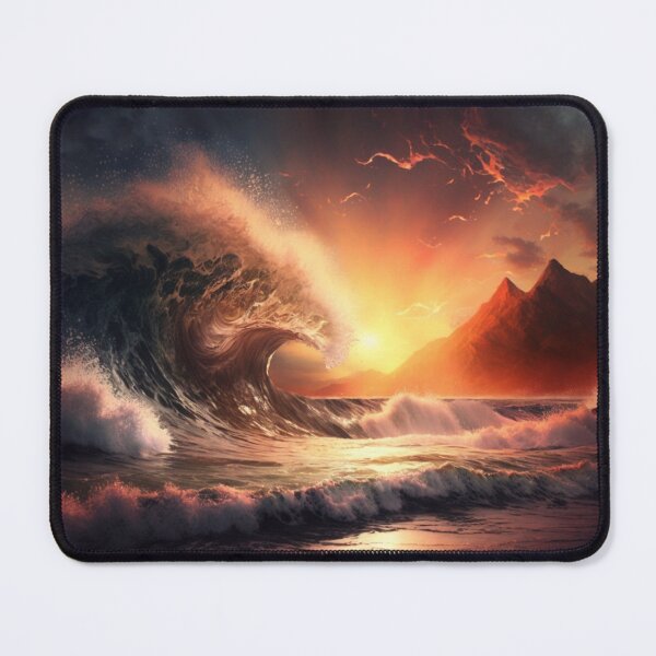Item preview, Sunset Waves designed and sold by KrisG-Art.