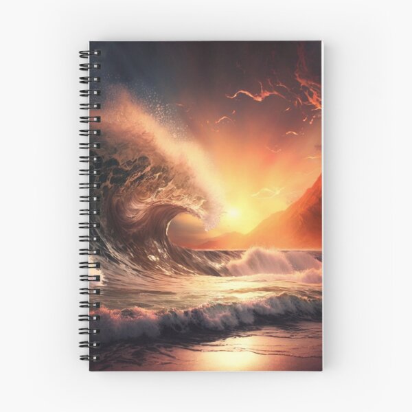 Item preview, Sunset Waves designed and sold by KrisG-Art.