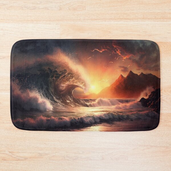 Item preview, Sunset Waves designed and sold by KrisG-Art.