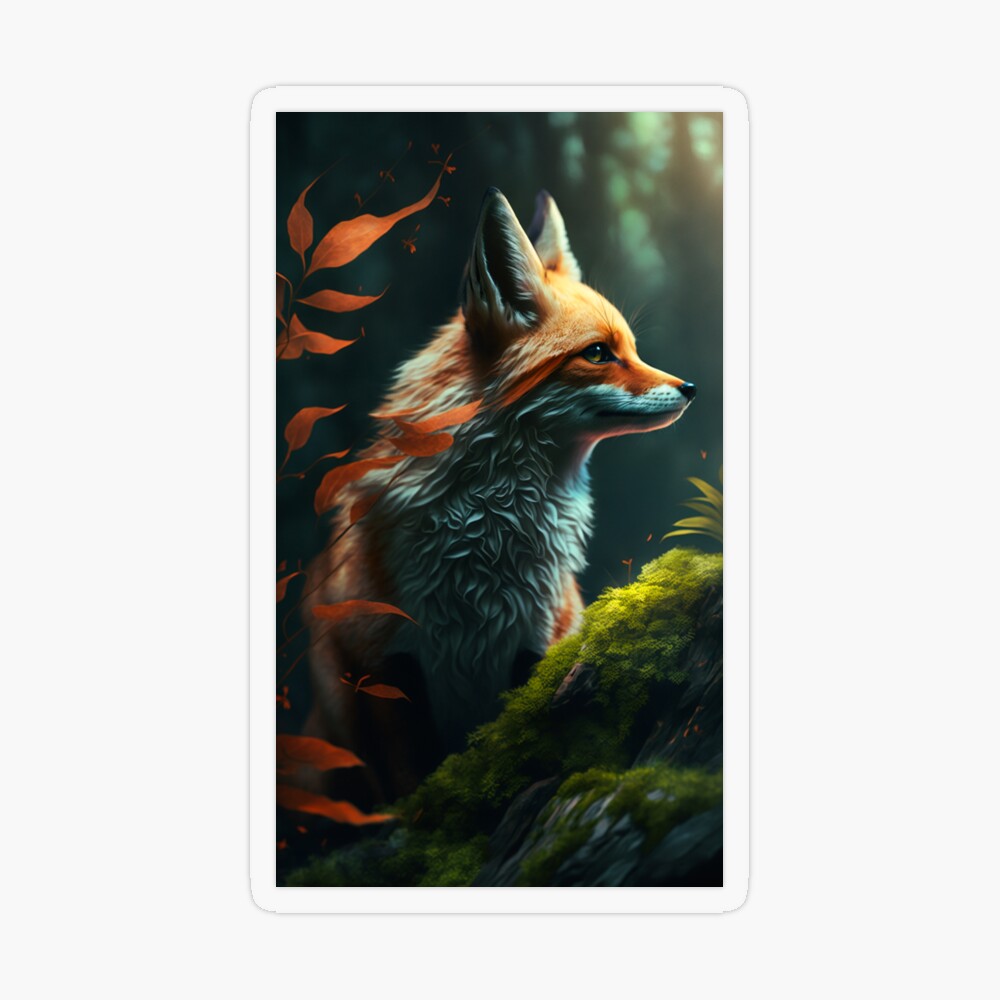 Spirit Animal Fox Art Print for Sale by Planetporridge