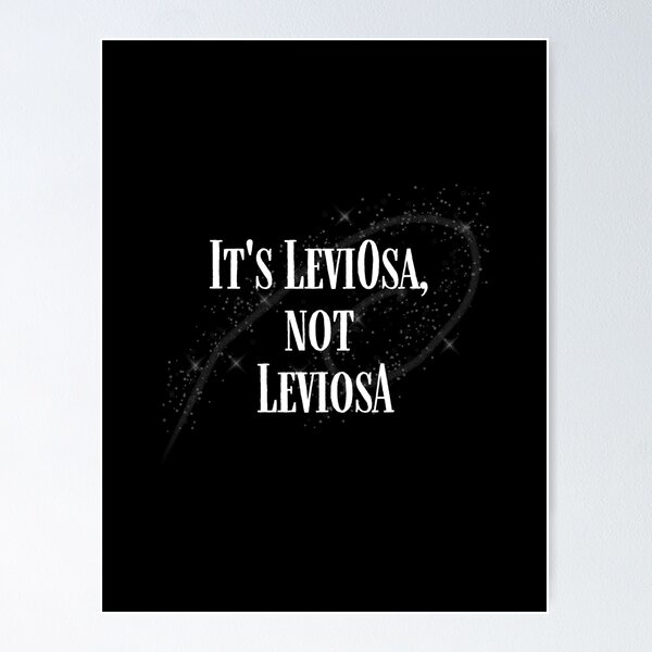 Quadro e poster Harry Potter - It's leviosa, not Leviosaa! » - Quadrorama