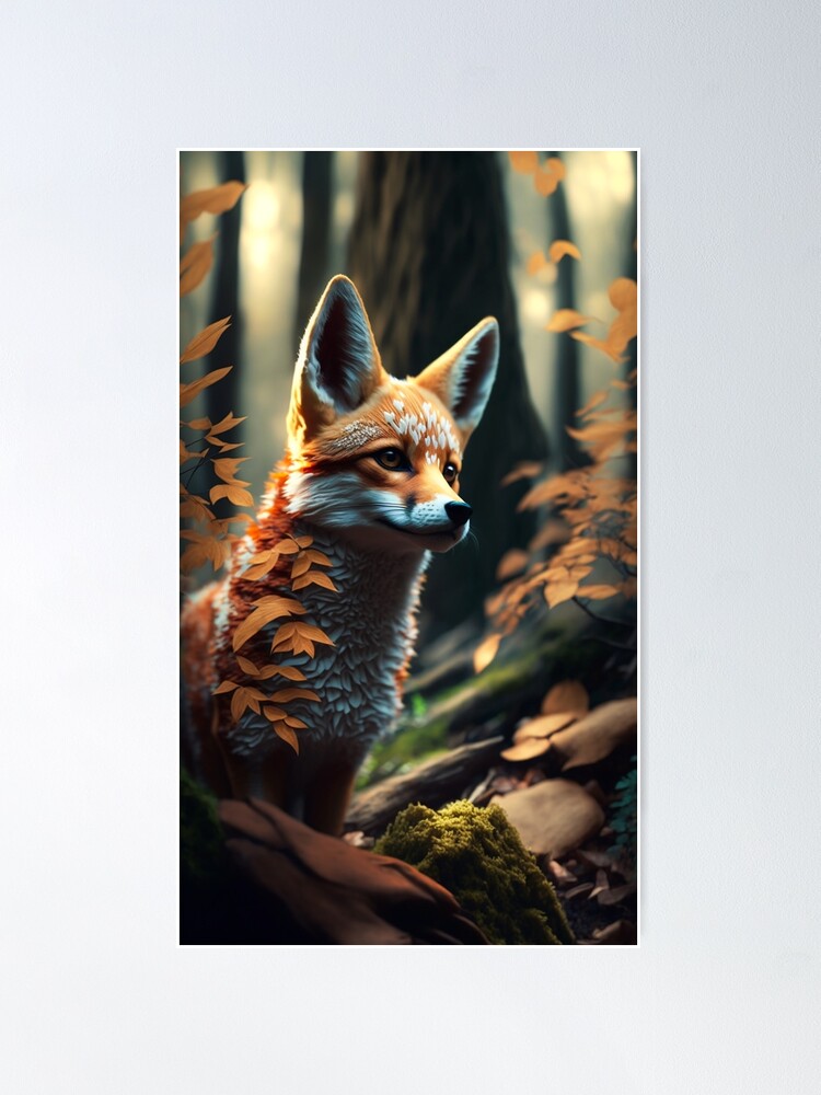 Spirit Animal Fox Art Print for Sale by Planetporridge