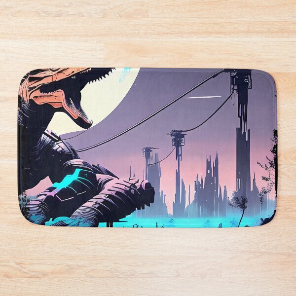 Item preview, Sobek Egyptian Crocodile God Cyberpunk Sticker Design: Merge Ancient Mythology with Futuristic Tech! designed and sold by Mytho Merch.
