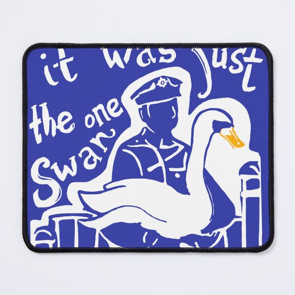 Item preview, Hot Fuzz Swan designed and sold by katemargoli.