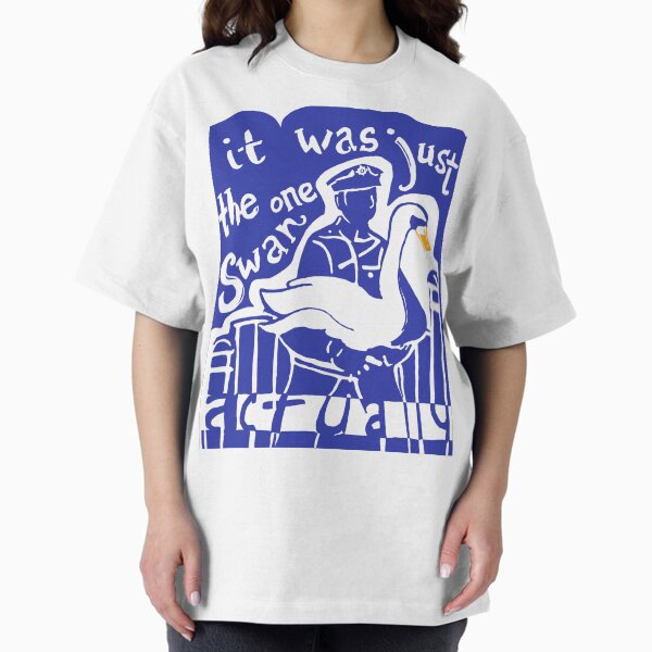 Item preview, Hot Fuzz Swan designed and sold by katemargoli.