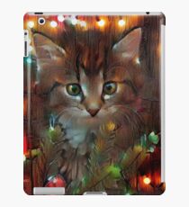 Playful Christmas Kitty iPad Case/Skin