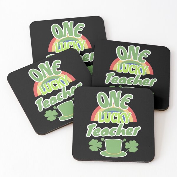 Item preview, One Lucky Teacher, St Patricks Day designed and sold by AHthatIsNice.