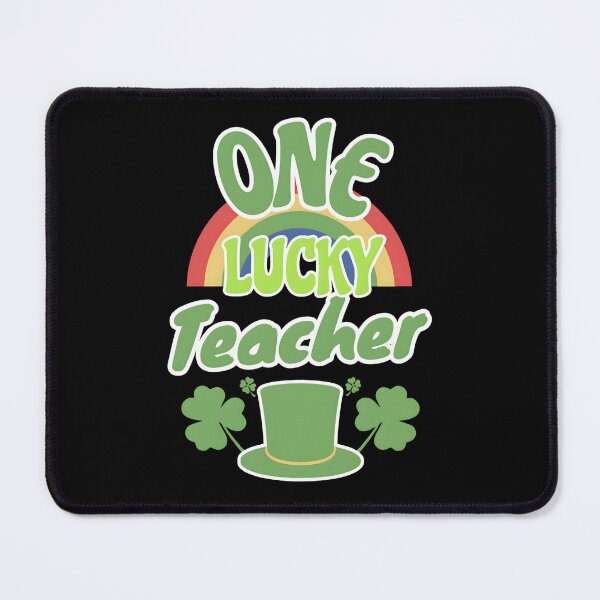 Item preview, One Lucky Teacher, St Patricks Day designed and sold by AHthatIsNice.