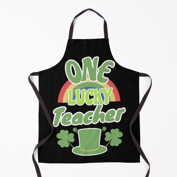 Item preview, One Lucky Teacher, St Patricks Day designed and sold by AHthatIsNice.
