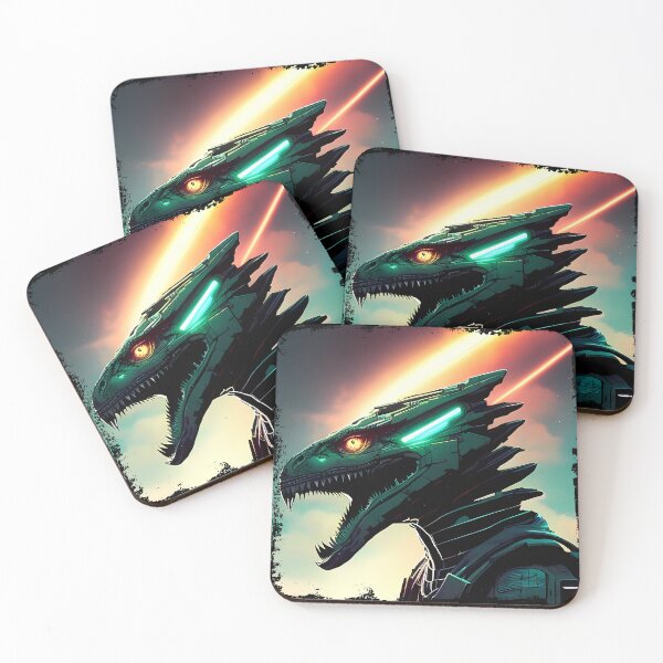 Item preview, Sobek Egyptian Crocodile God Cyberpunk Sticker Design: Merge Ancient Mythology with Futuristic Tech! designed and sold by Mytho Merch.