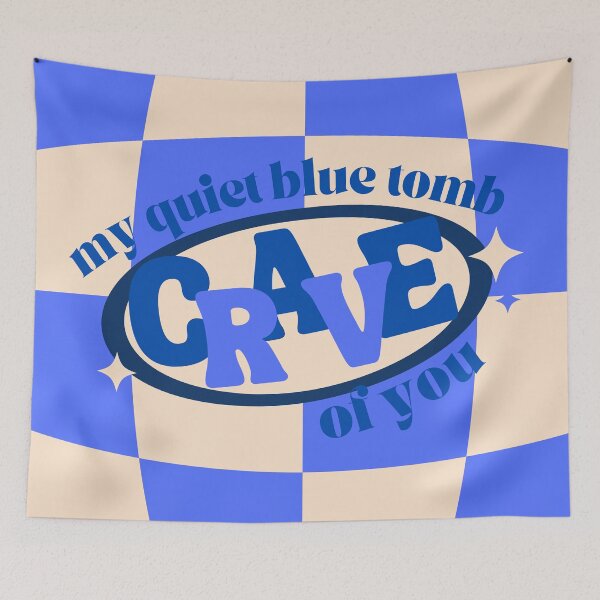 Item preview, quiet blue tomb designed and sold by RexieLovelis.