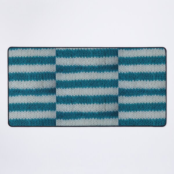 Item preview, Knitting pattern turquoise white // designed and sold by Lillrose.